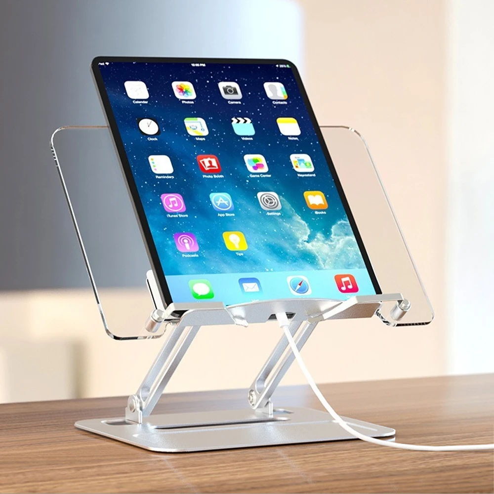 MultifunctionalReadingLaptopStand360RotatingBookHolderBookshelf