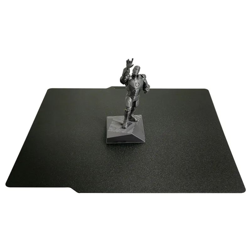 Bambu 랩용 ENERGETIC PEI 시트, 빌드 플레이트, 용수철 스틸 유연한 플랫폼, 양면 질감 프로, X1, X1C, P1P, A1, 257x257mm