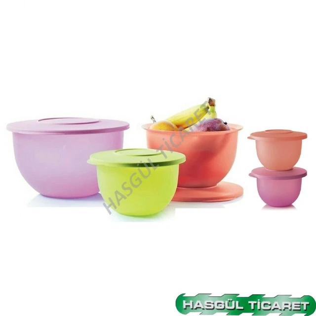 Tupperware super storer set, large 1 pc(5 lt) , medium 2 pcs(3 lt) ,small 1  pc(2.5 lt)