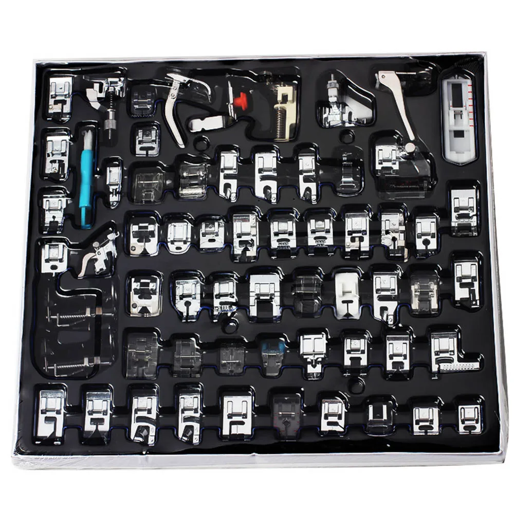 

Domestic 7-82PCS Sewing Machine Presser Foot Sets for Low Shank Sewing Machines Professional DIY Sewing Accessories Supplies