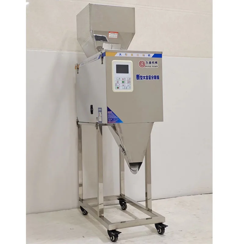 10-1000g Food Automatic Racking Machine powder granular material weight Packing Filling Machine
