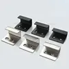 Tile Display Buckle U-shape Corner Brackets Joint Fastener Screens Wall Support Black Stainless Steel Hanging Code Ceramic 1