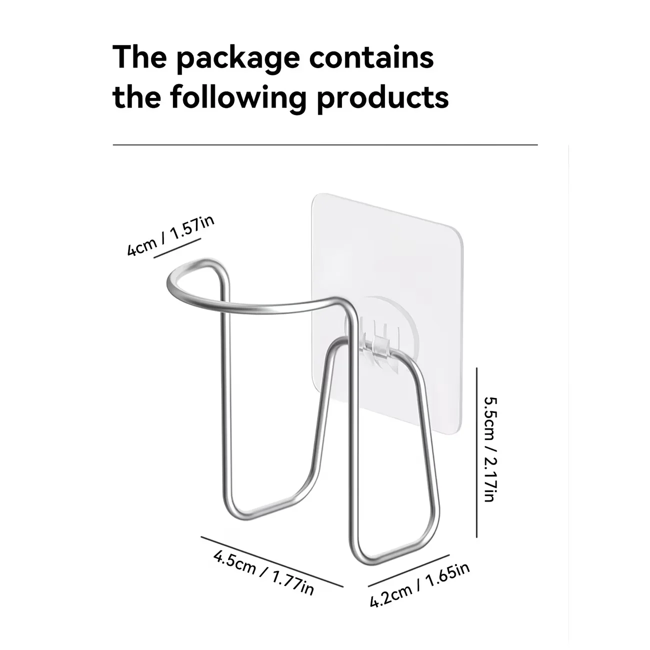 Wall-Mounted Stainless Steel Disposable Cup Holder