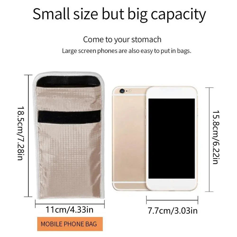 Advanced Faraday Bag - Premium Anti-Spying & Signal Blocking