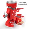 Shape transformation warrior children's puzzle soda drink robot DIY transformation into creative toy 4