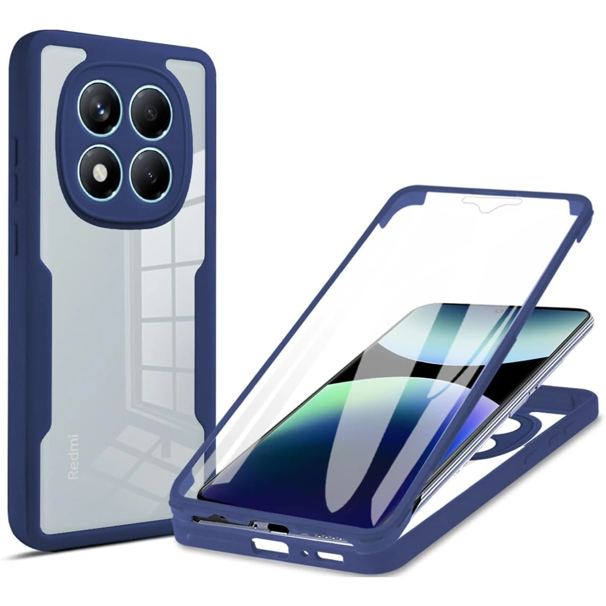 Enhanced Shockproof Full Body Protection Case with Screen Protector
