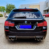 SPOILER CAP For BMW 5 F11 535i Msport 2010-2017 ABS Plastic Car Wing Rear Roof Spoiler for BMW 5 series Touring (F11) M Sport 2