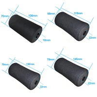 Fitness Equipment Handle Grip Pipe Sponge Sleeve Foam Rubber Tube Dumbbell Stool Hook Foot Grip Replace Sponge Protective Sleeve 2