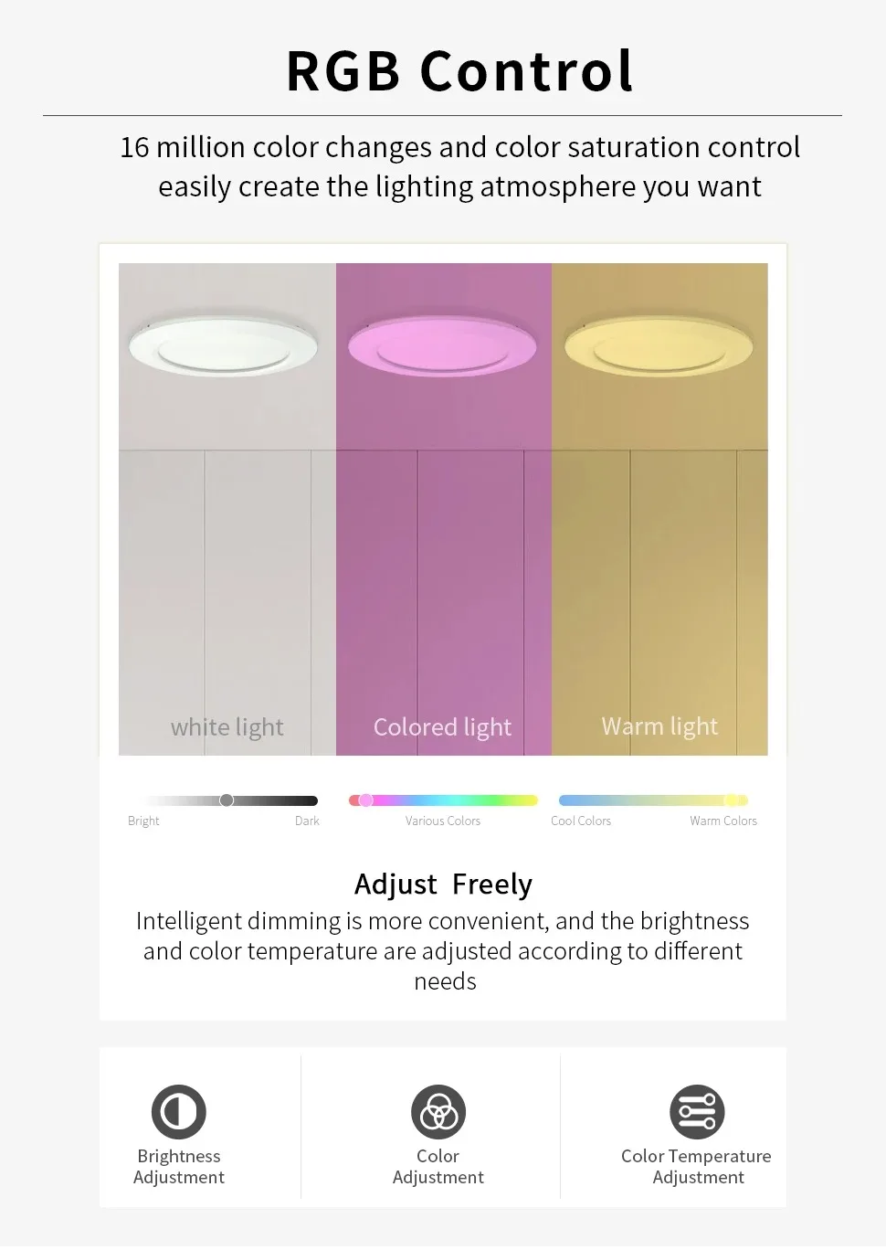 Matter Over WiFi Smart LED Downlight 15W RGB+CW Dimmable Ceiling Lamp Homekit Al