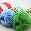 High Quality Soft and Smooth Natural Bamboo Cotton Hand Woven Yarn Hand Knitting Yarn Baby Cotton Yarn Knitted By 2.25mm Needles 5