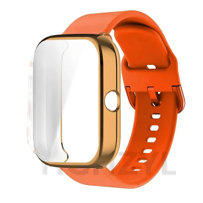 Silicone Strap Bracelet with Case Protector and Bumper Cover