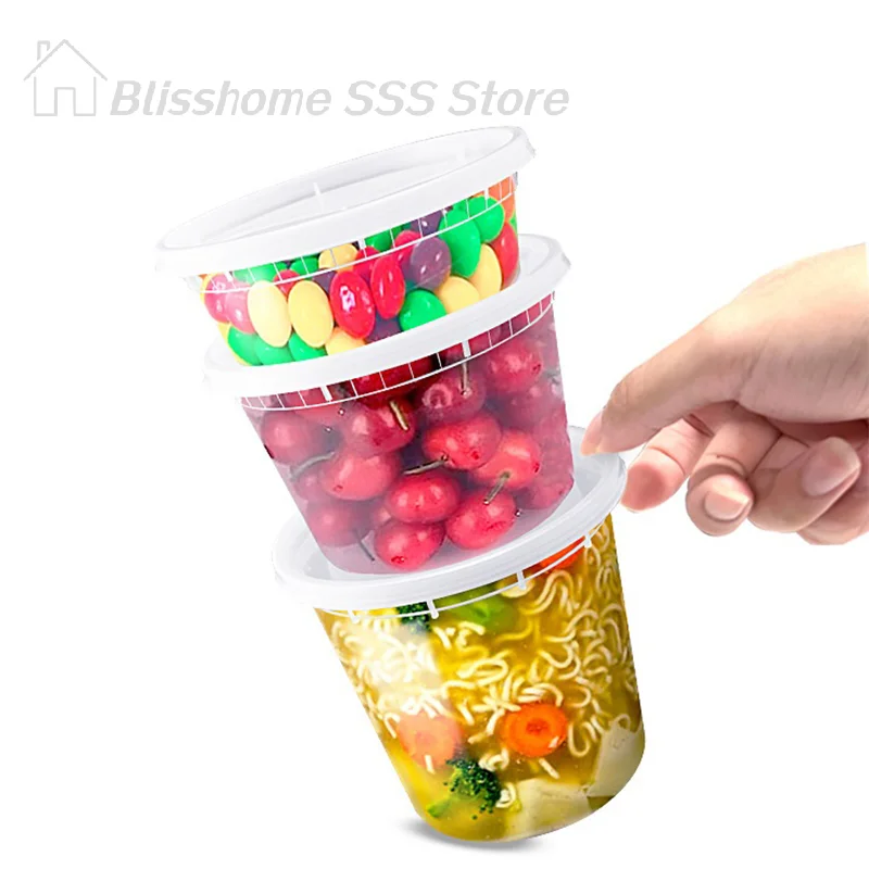 10-Piece Leakproof Food Storage Container Set with Lids