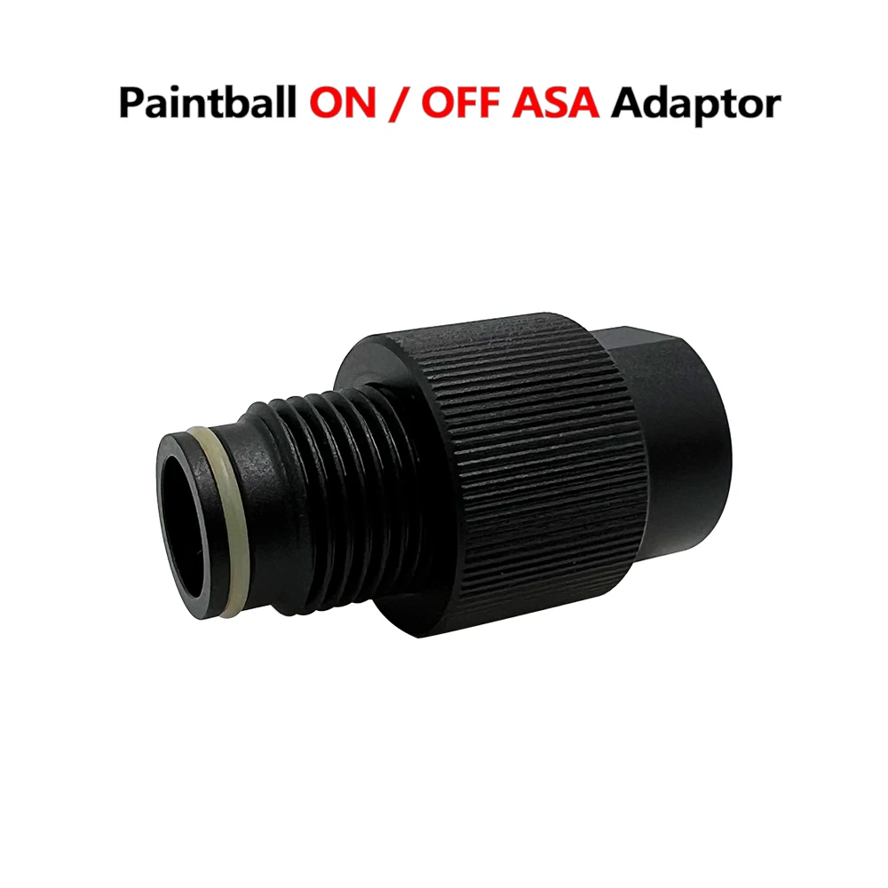 Hpa Tank regelventil ein/aus asa Adapter g1/2-14 Gewindes parer, CO2/ Druckluft stift ventil Depressor adapter für Airsoft