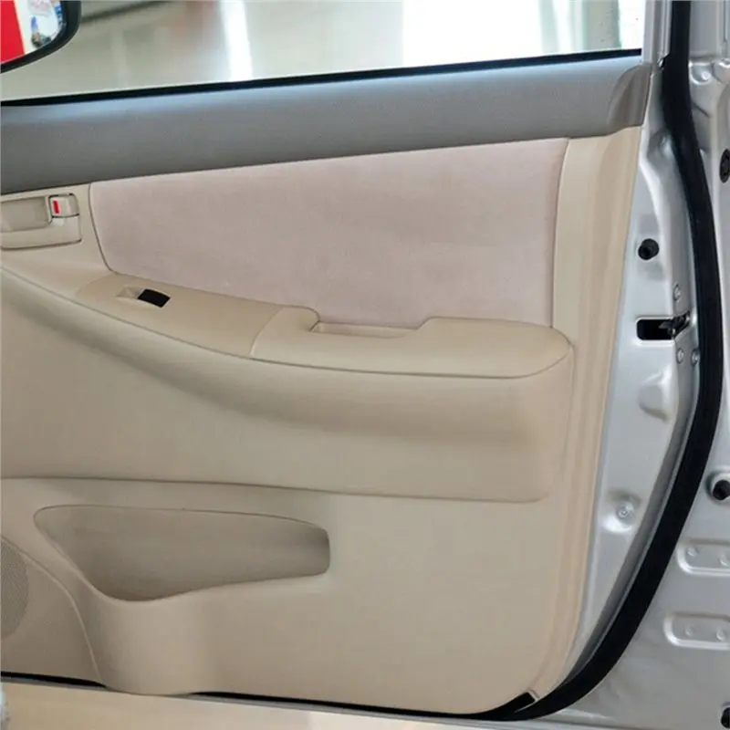 A77E-For Toyota Corolla 2007-2012 내부 도어 팔걸이 패널 교체 커버 베이지 컬러 도어 레스트 뚜껑 패드 액세서리