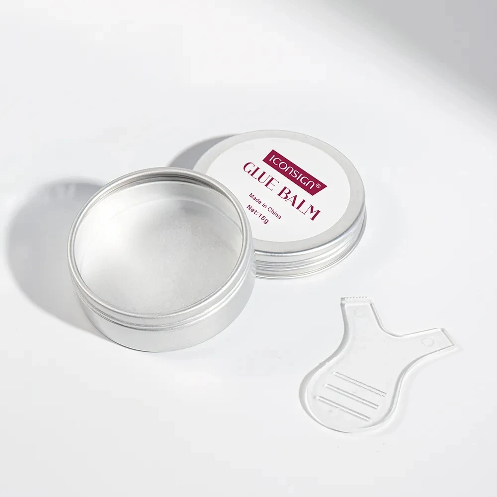 Eyelash Glue Eyelash Glue Balm 15g Eyelashes Perming Solid Glue Lash Lift Balm Eyebrow Lifting Agent Odorless 10 Seconds Fixing Waterproof