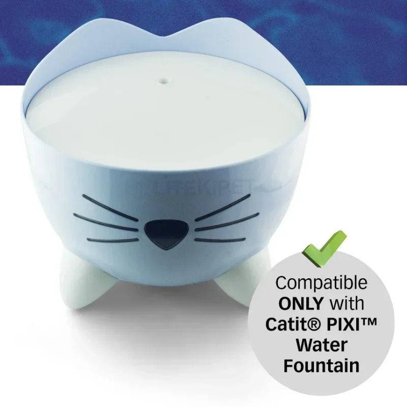Original Cat Water Filters 12pcs Compatible with Catit PIXI Water Fountain Triple Filtration System For PIXI Dispenser