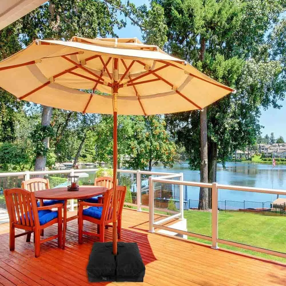 Heavy Parasol Base Stand Weights Umbrella Sandbag for Banana Hanging Cantilever