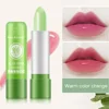 New Natural ALOE VERA Temperature Change Color Jelly Lipstick Long Lasting Moistourizing Lip Makeup Lip Balm Lip Gloss 1