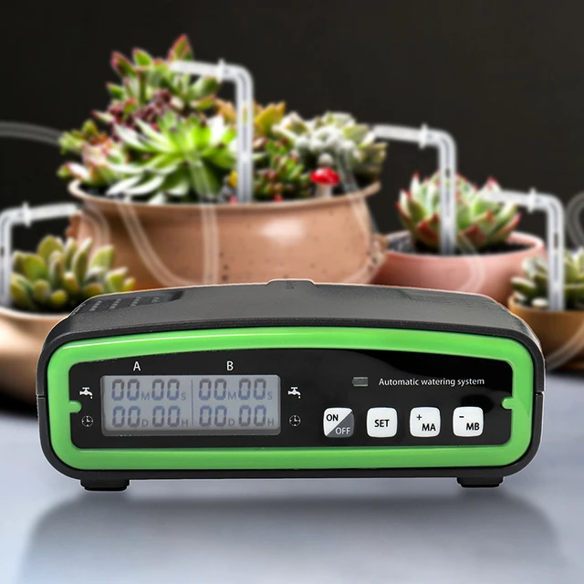 Automatic Double Pump Watering System Irrigation Kit Mobile Phone Remote Control Watering Device For Greenhouse Hydroponic 4