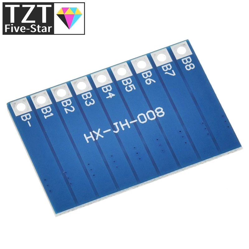TZT 7S 29.4V 4.2V scheda di protezione della funzione di bilanciamento 66mA 7S li-ion Lipo batteria al litio 18650 batterie modulo bilanciato BMS PCB - immagine 6