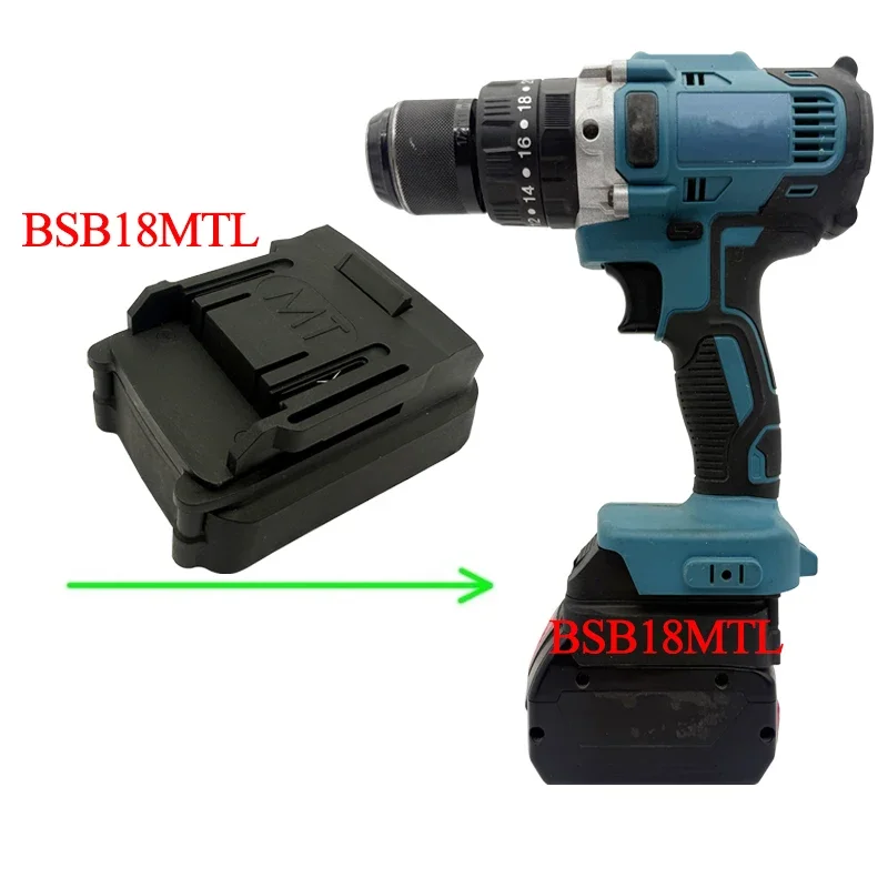 리튬 이온 배터리 어댑터 변환기 BSB18MTL DVB18MTL GWB18MTL Bosch BAT618 For Devon For Worx For Makita 리튬 도구 BL1830
