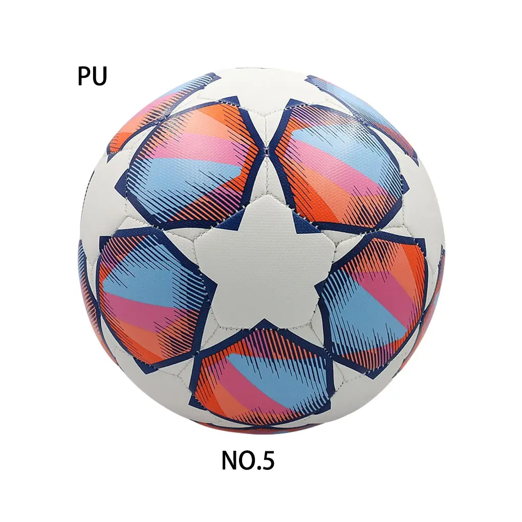 thumbnail image 1 of Balón de entrenamiento de fútbol: fomenta el trabajo en equipo y la diversión durante la práctica Balón de fútbol de PU competitivo Tamaño 4 Balón de entrenamiento de fútbol Competición, 1 of 5