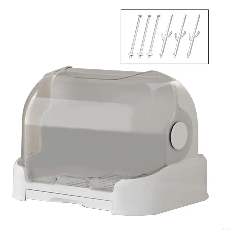 L8RB Bottle Storage Solution Dustproof Rack Space saving Bottle Organizers for