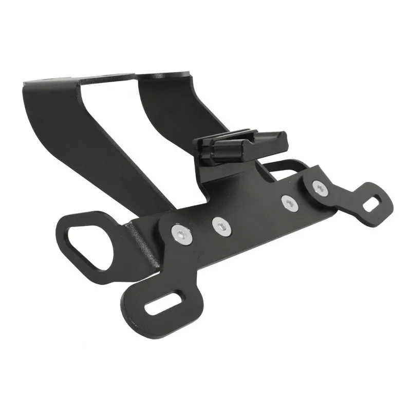 waase For Yamaha MT-09 MT09 Fender Registration Bracket License Plate Holder Frame w/ LED Light Tail Tidy