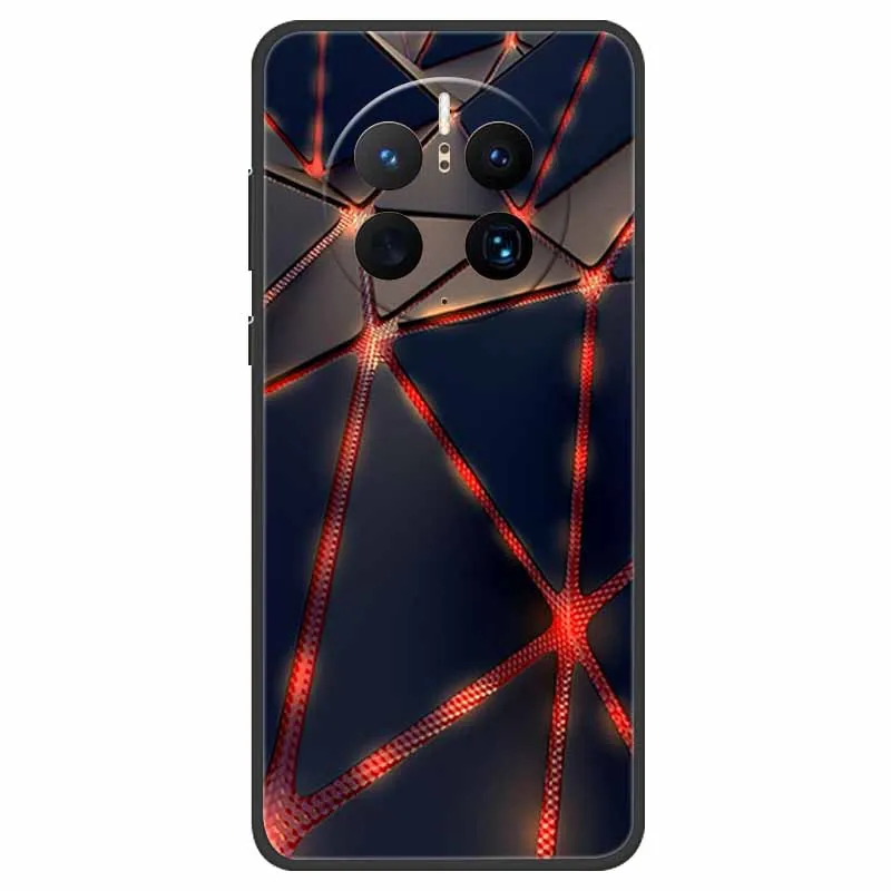 Premium Soft TPU Painted Case for Huawei Mate 50 Pro - Stylish Silicone Cover, 6.74
