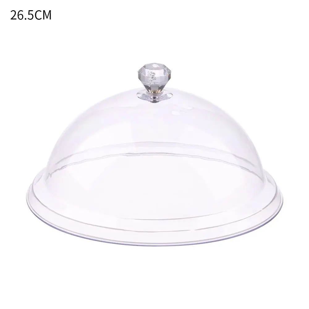 Acrylic Dessert Display Tray with Dust-Proof Cover - Creative Party Decoration and Food Holder