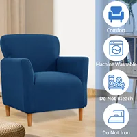 Stretch Sofa Armchair Slipcover Washable Single Sofa Seat Cover Easy-install Home Furniture All-Round Protection Cover NEW 2