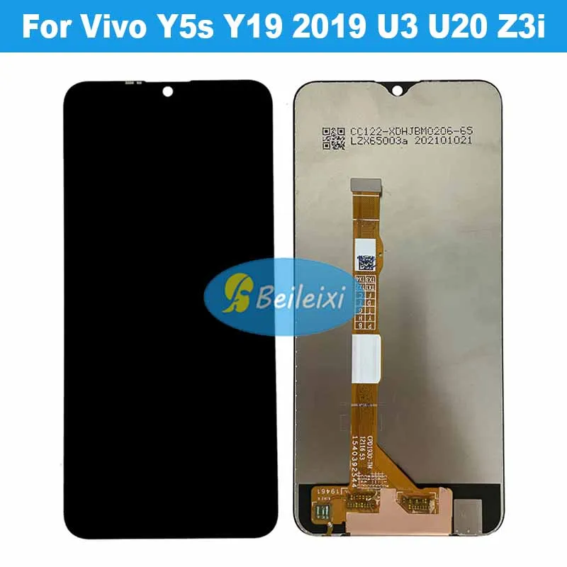 

For Vivo Y5s Y19 2019 V1934A V1934T LCD Display Touch Screen Digitizer Assembly For Vivo Z5i U3 U20 2019 V1941A V1941T LCD