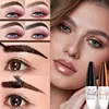 Waterproof Peel-off Eyebrow Enhancers Makeup Black Brown Eyebrow Gel Tint Lasting Brow Dye Gel Easy To Wear Natural Brow Tattoo 6
