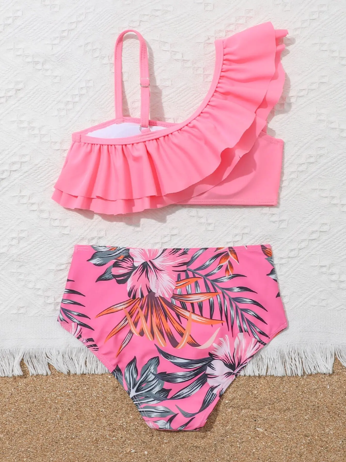 Girls Kids Swimwear Summer Beach Children Swimsuit 7-12 Years