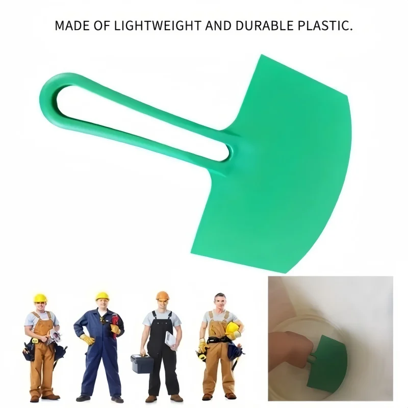1/3Pcs Curved Bucket Scoop Putty Knife Scraper Spackle for Drywall Finishing Plaster Scraping Decals Patch Construction Tools