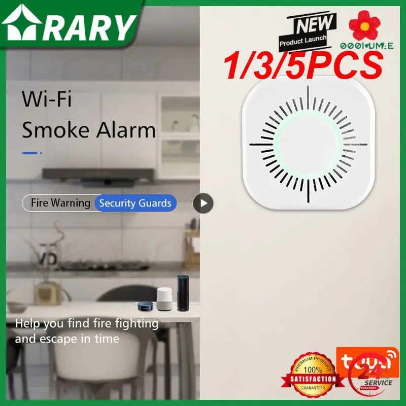 

1/3/5PCS 2in1 Composite Smoke Alarm Co Carbon Monoxide Detector 433Mhz High Sensitive Smoke Fire Sound Alarm For Home Stores