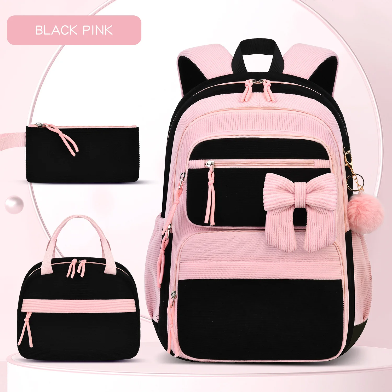 Large Capacity premium Backpack Simple Fashionable School Bag Adjustable Strap College Bag Travel Backpack Student Schoolbag 1