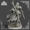 Alien Warrior Full Resin Figure 1/24 Scale 75mm Model Kit Miniatures GK Diy Unassembled and Unpainted Diorama Toys 2