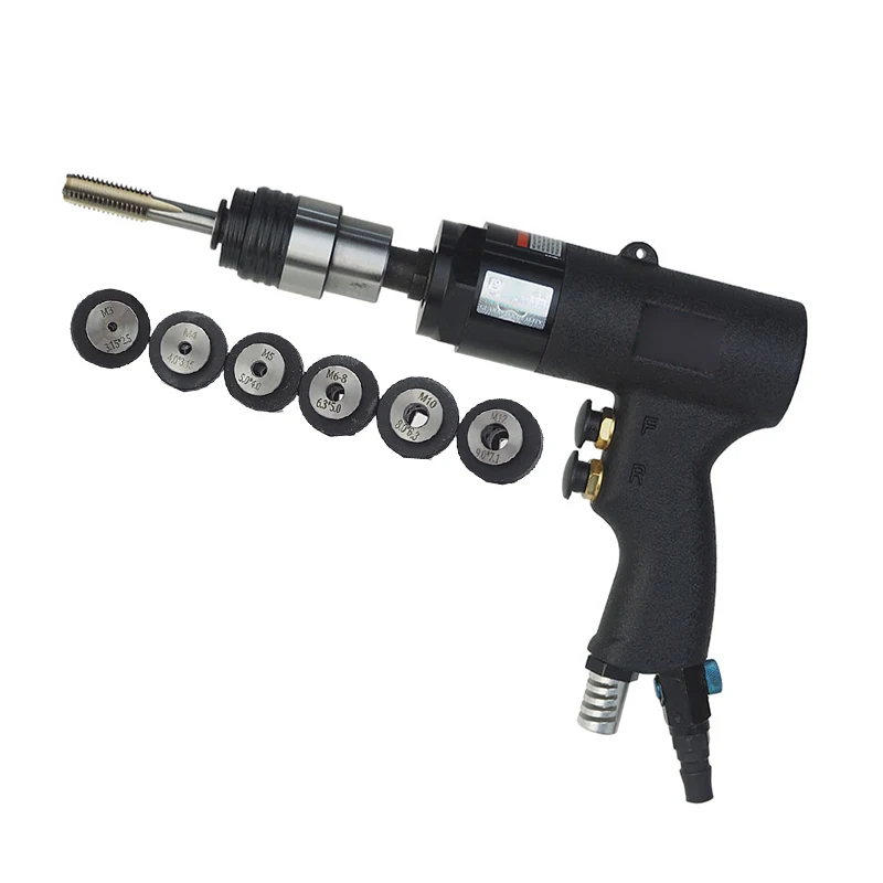 M3 M12 Pneumatic Tapping Machine Air Drill Tapping Tool Pistol Type Pneumatic Tapper Thread Tools Drilling Machine