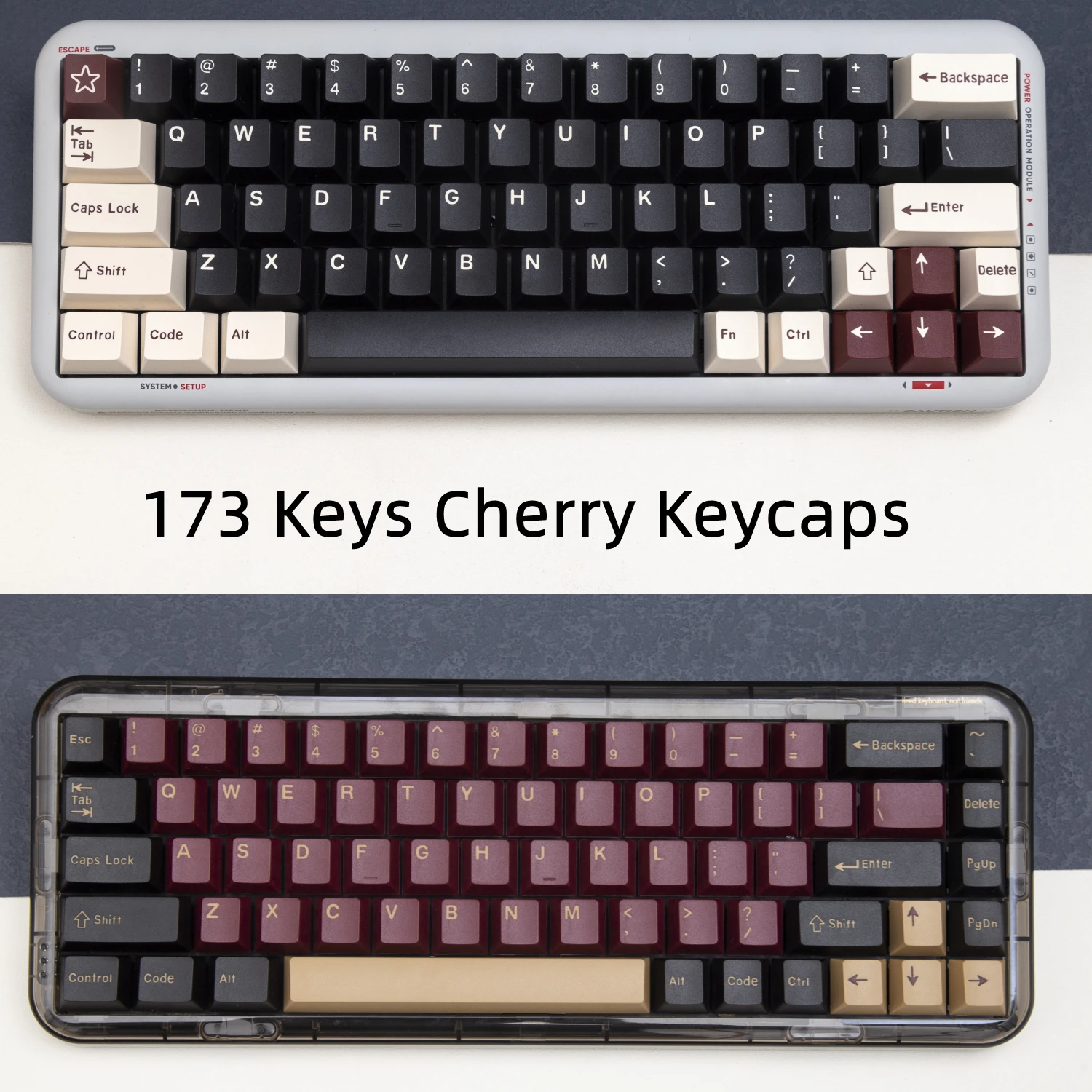 

173 Keys GMK 8008/Arctic/Blue Samurai/Red Samurai/WOB/Rome/Circus/ Keycaps ABS Double Shot Cherry Profile Key Caps For MX Switch