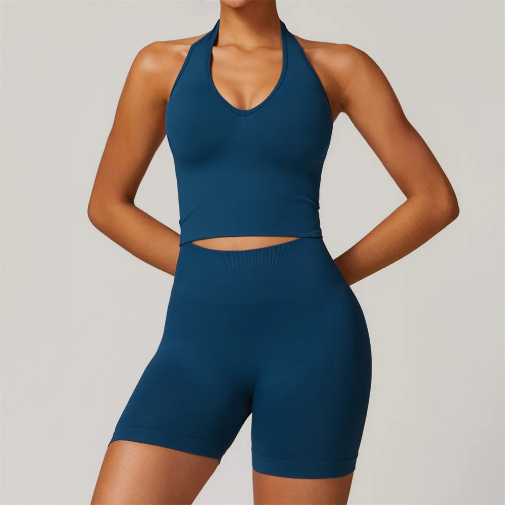 Yoga Set Sports Set Gym Workout Set Sportswear Set Fitness Set Sports Bra Set Yoga Pants Set 3PCS Seamless Long Sleeve Jacket Yoga Set