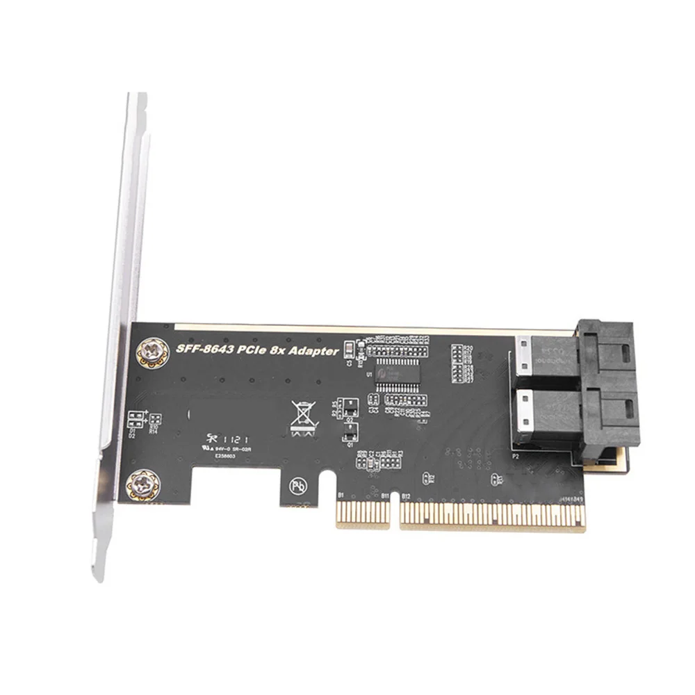 PCI-E8X к U.2 SFF8639 адаптер NVMe SSD PCI-E к U2 адаптер карты адаптера Плата расширения