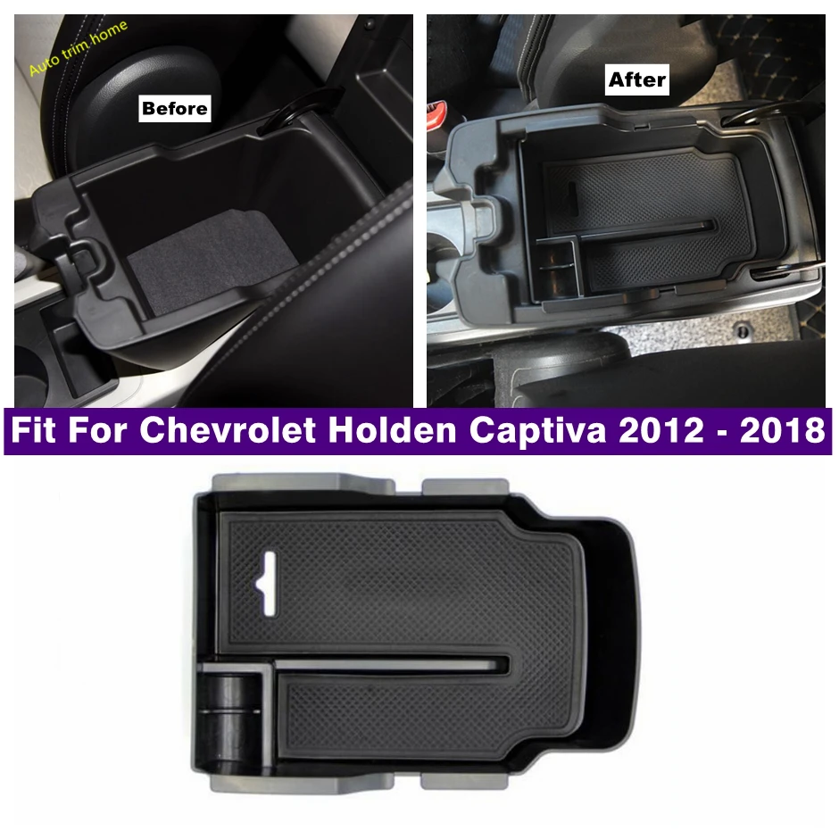 

Console Armrest Storage Organizer Center Conosle Organizer Tray For Chevrolet Holden Captiva 2012 - 2018 Accessories Interior