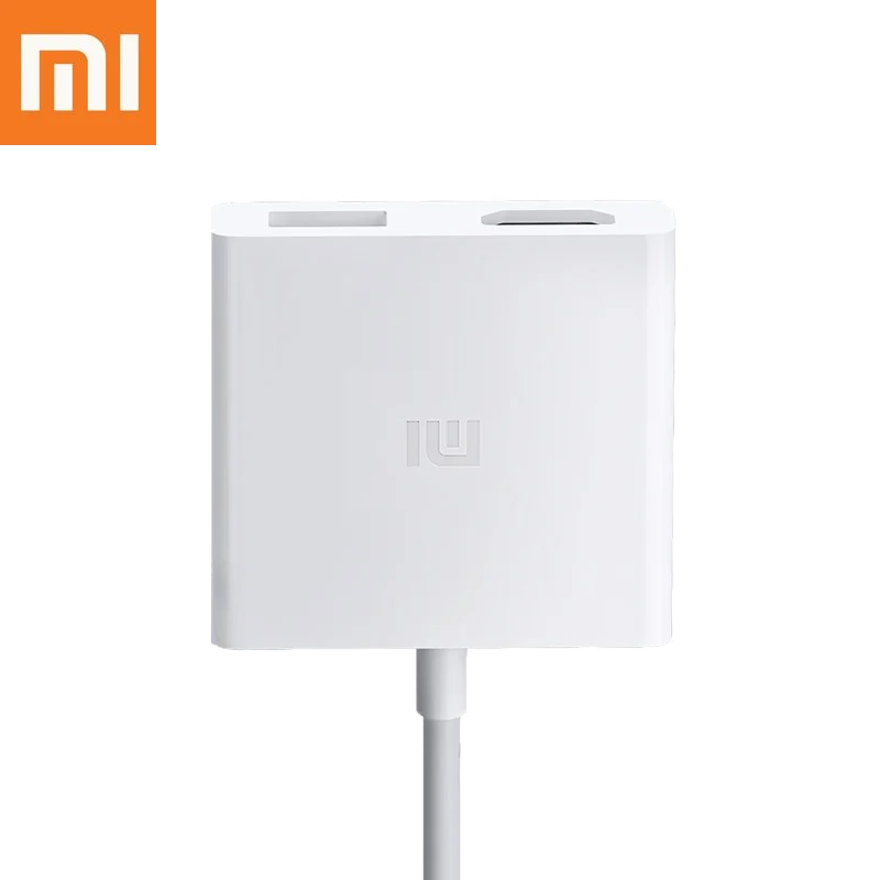 Многофункциональный адаптер Xiaomi Mijia USB-C to HDMI USB 3 0 для ноутбука видеовыход 4K