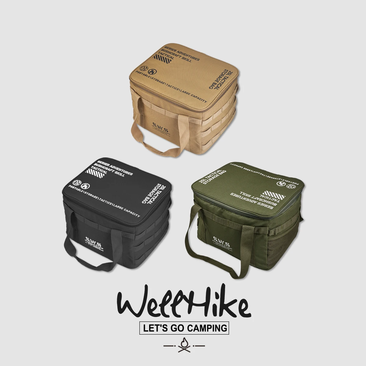 다기능 전술 저장 가방 대용량 방수 카메라 케이스 내부 가방 야외 캠핑 장비 주최자 가방