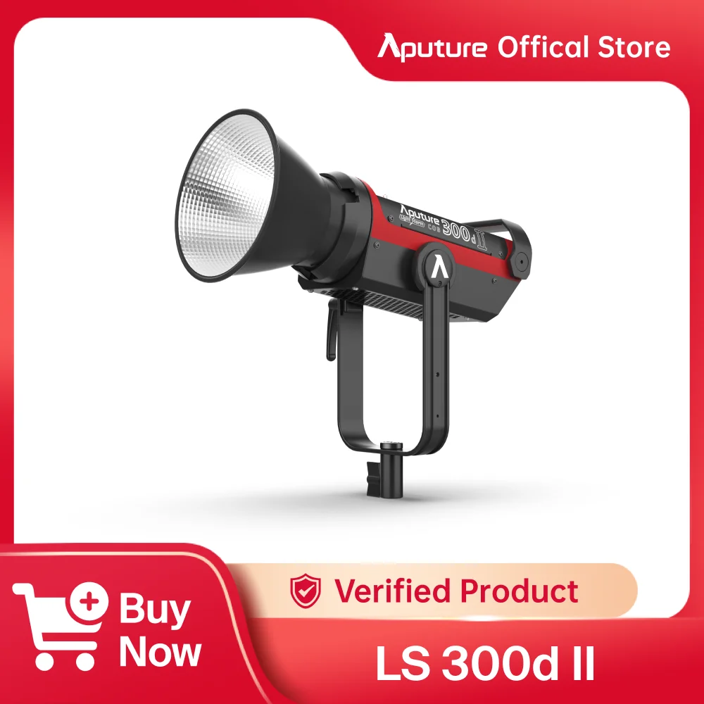 Aputure-LS-C300d-II-LED-Video-Light-300d-2-COB-Light-5500K-Daylight-V ...