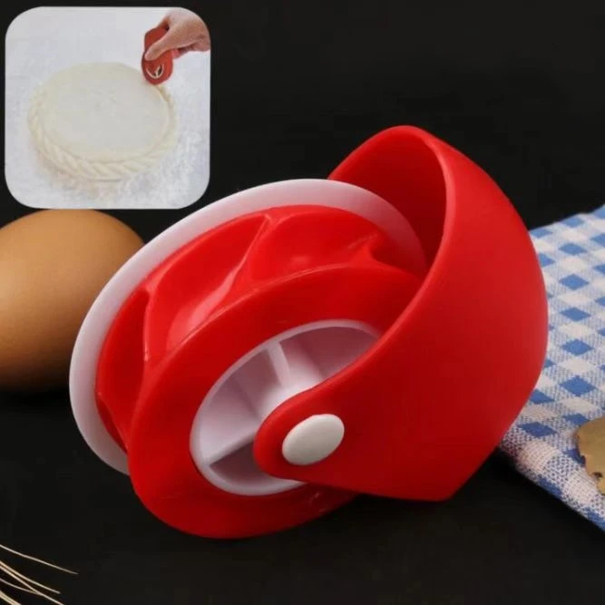 Pastry Curling Wheel Pizza Dough Cutter Manual Ergonomic Pastry Chef Dough  Cutter Wheel Pie Crust Cutter Creative For DIY Treats - AliExpress