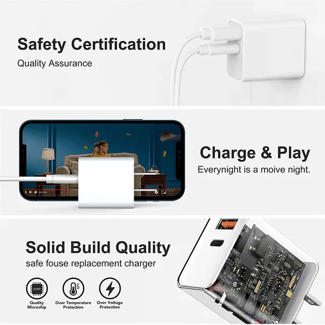 High-speed charging and compact design