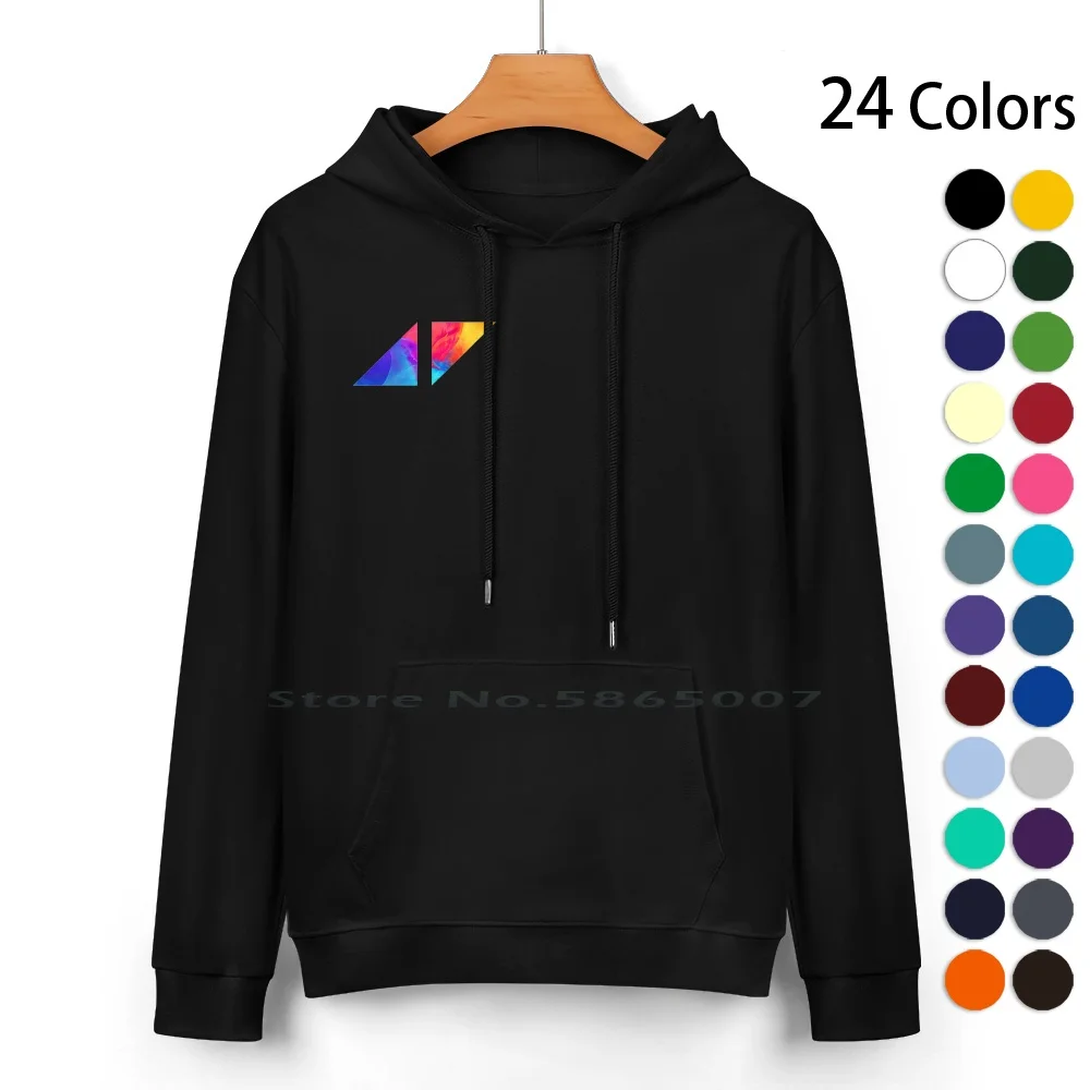 

Avicii Logo Only Colorful Small Size Pure Cotton Hoodie Sweater 24 Colors Avicii Id Avicii Dead Avicii Died Avicii Live Avicii