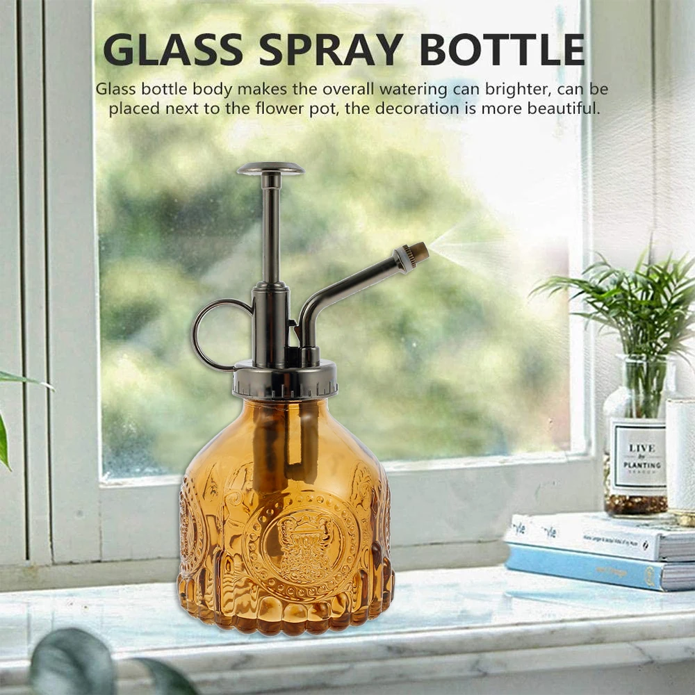 Glass Plant Mister Spray Bottle for Indoor Gardening
